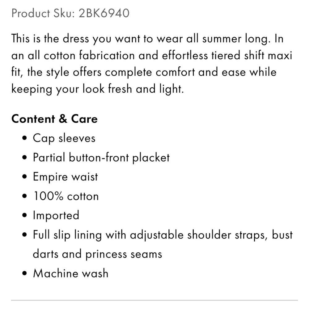 NWT BOSTON PROPER white tiered shift maxi dress - Picture 10 of 13